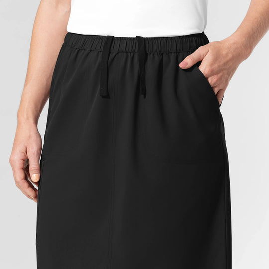 Wink Scrubs Women's Skirt Black | scrub-supply.com