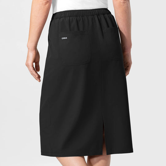 Wink Scrubs Women's Skirt Black | scrub-supply.com