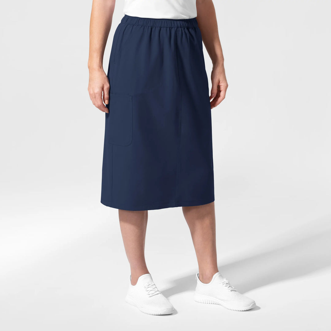 Wink Scrubs Women's Skirt Navy | scrub-supply.com
