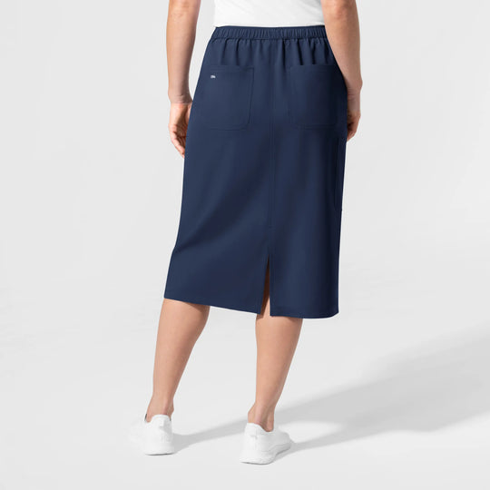 Wink Scrubs Women's Skirt Navy | scrub-supply.com