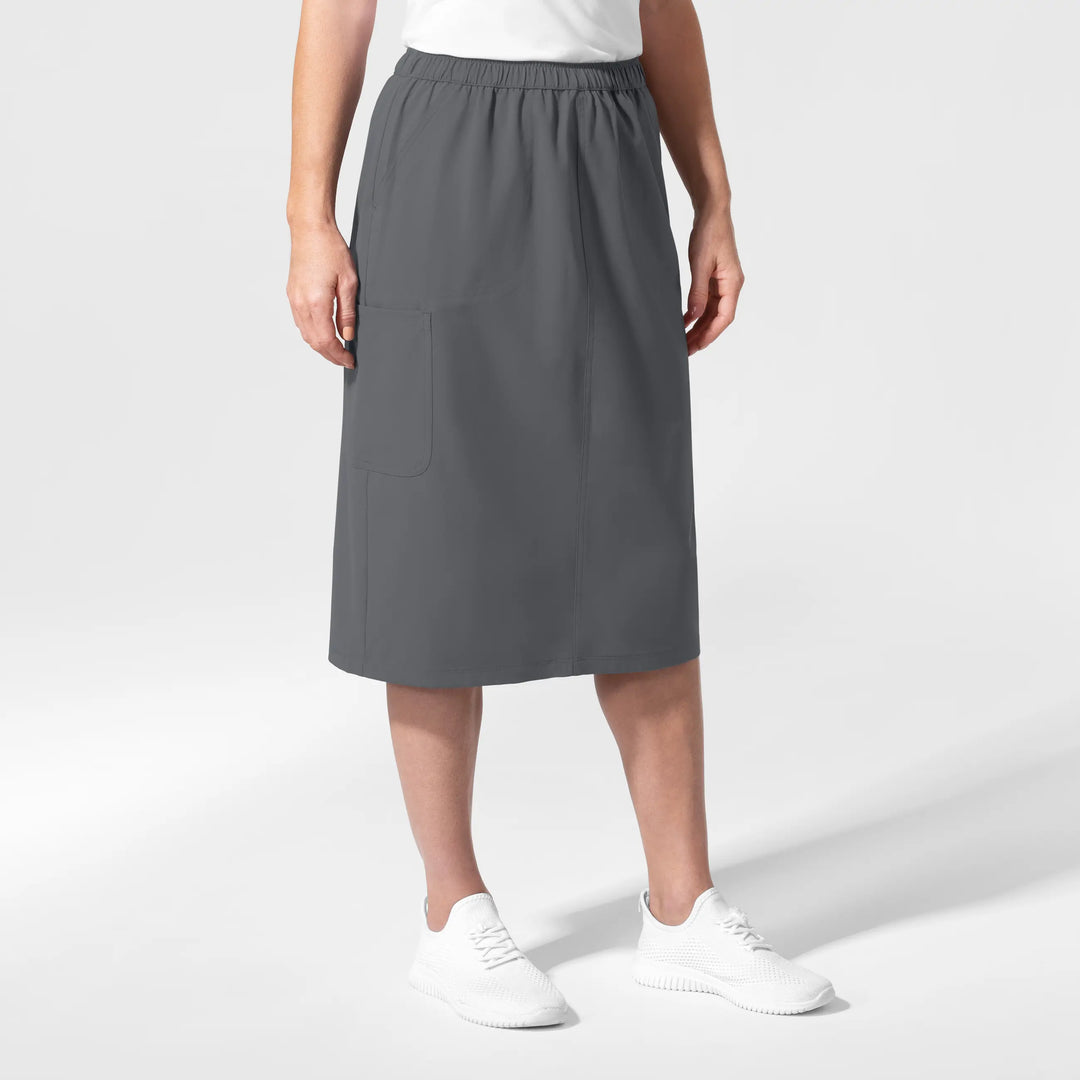 Wink Scrubs Women's Skirt Pewter | scrub-supply.com