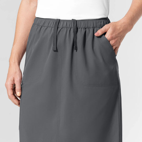 Wink Scrubs Women's Skirt Pewter | scrub-supply.com
