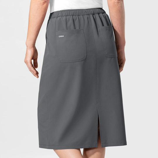 Wink Scrubs Women's Skirt Pewter | scrub-supply.com