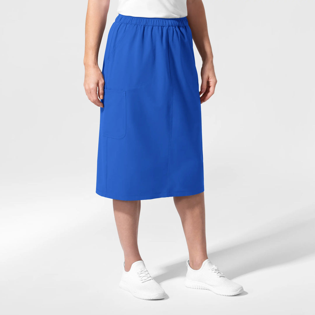 Wink Scrubs Women's Skirt Royal Blue | scrub-supply.com