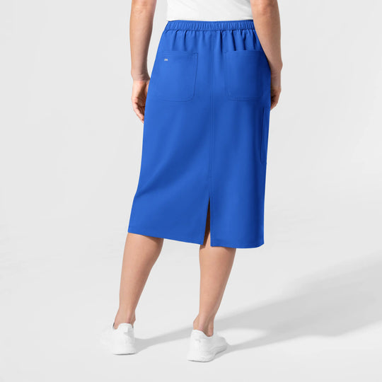 Wink Scrubs Women's Skirt Royal Blue | scrub-supply.com
