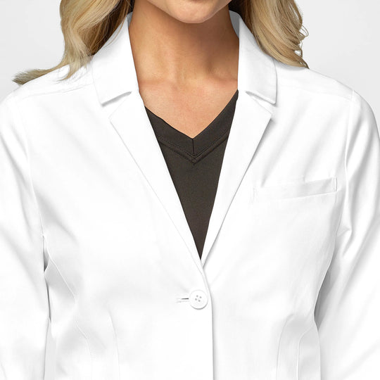 Wink Scrubs Women's 28 Inch Doctors Coat White | scrub-supply.com