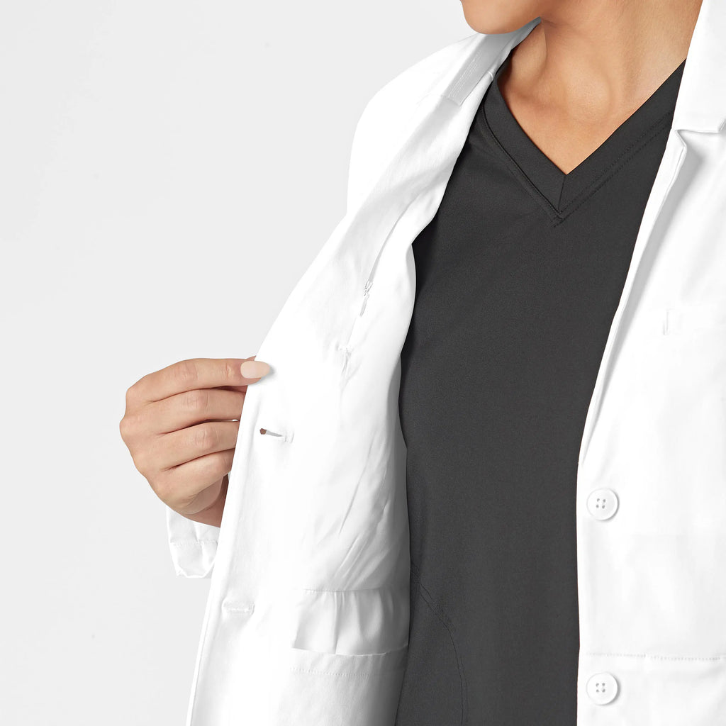 Wink Scrubs Women's 28 Inch Doctors Coat White | scrub-supply.com