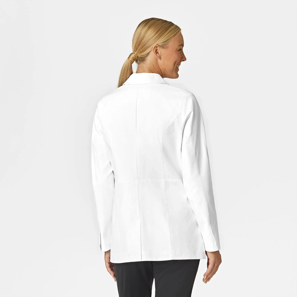 Wink Scrubs Women's 28 Inch Doctors Coat White | scrub-supply.com