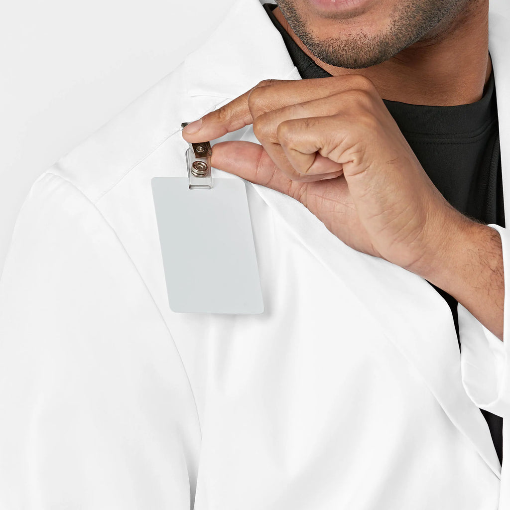 Wink Scrubs Men's 38 Inch Doctors Coat White | scrub-supply.com