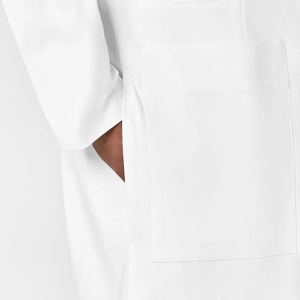 Wink Scrubs Men's 38 Inch Doctors Coat White | scrub-supply.com