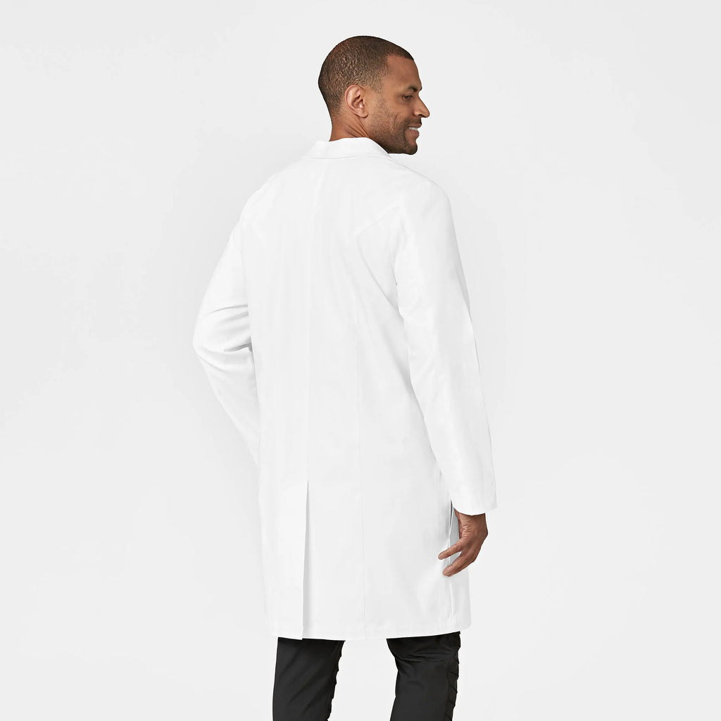 Wink Scrubs Men's 38 Inch Doctors Coat White | scrub-supply.com