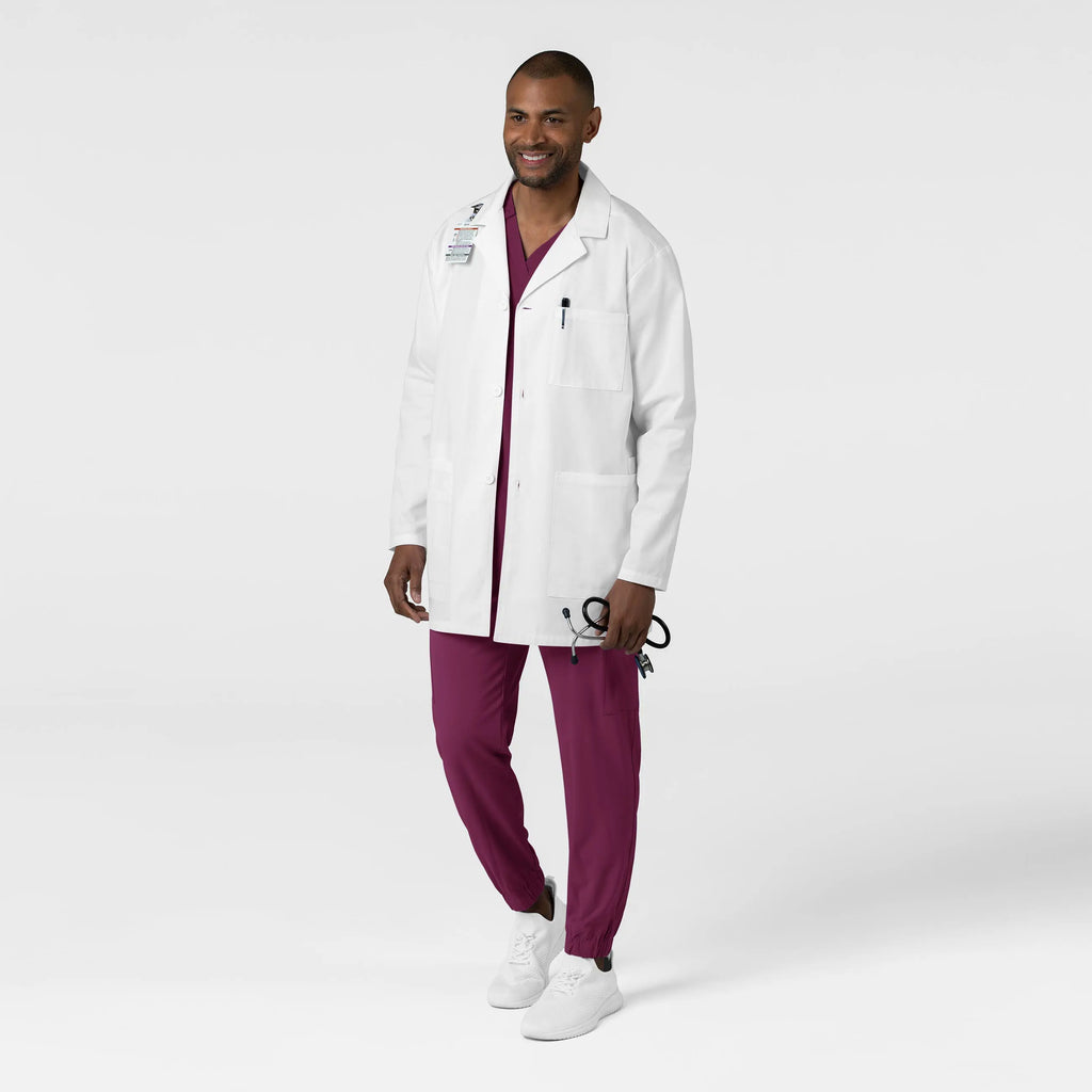 Wink Scrubs Unisex Iconic Lab Coat White | scrub-supply.com