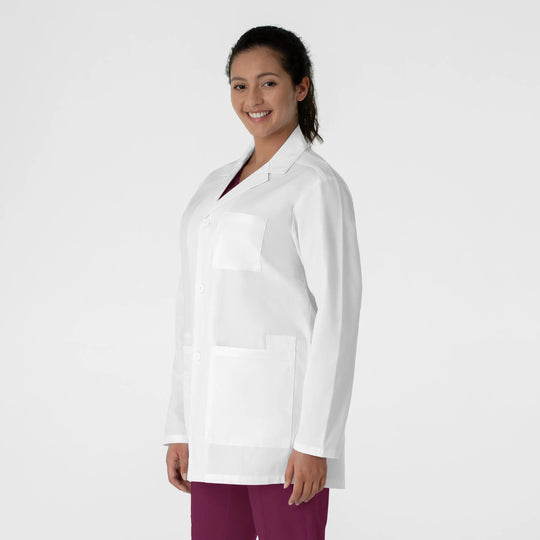 Wink Scrubs Unisex Iconic Lab Coat White | scrub-supply.com