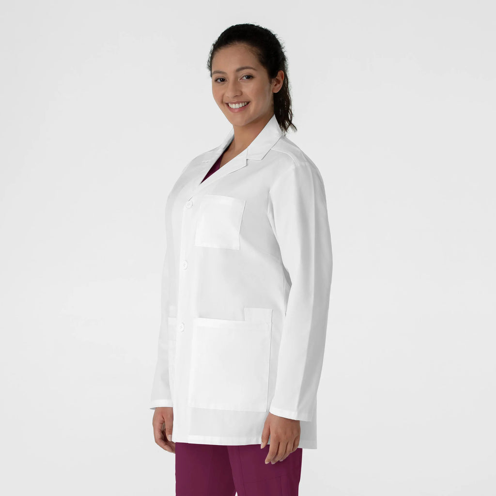 Wink Scrubs Unisex Iconic Lab Coat White | scrub-supply.com