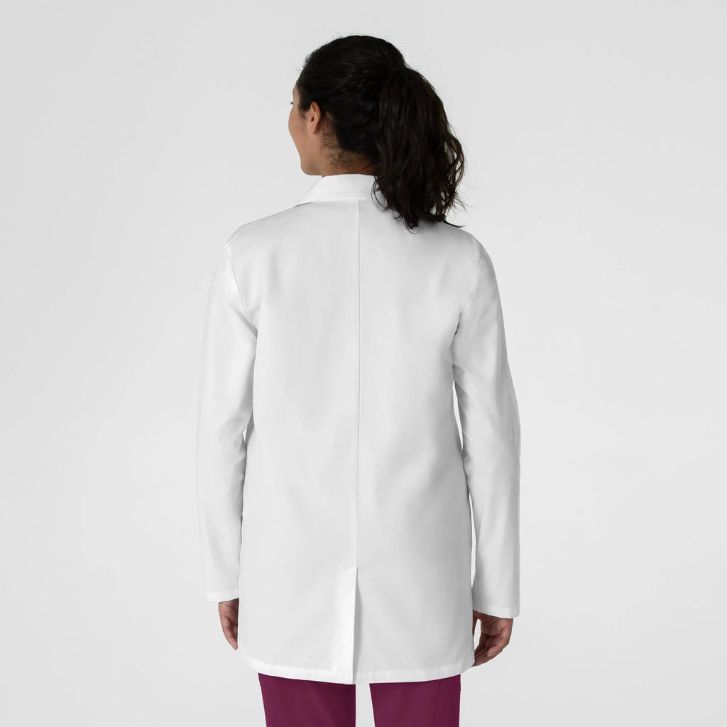 Wink Scrubs Unisex Iconic Lab Coat White | scrub-supply.com