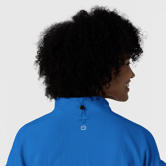 Wink Scrubs Women's BreezeBreaker Scrub Jacket Royal Blue | scrub-supply.com