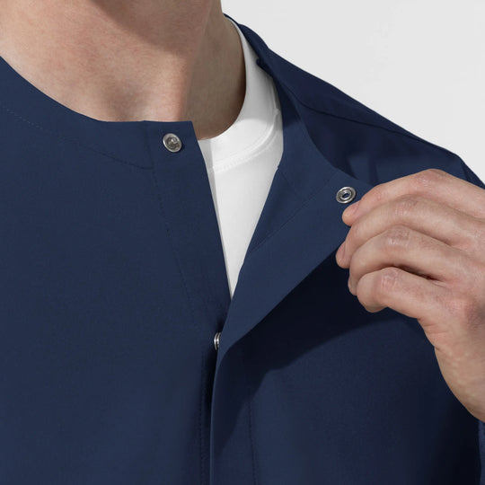 Wink Scrubs Unisex Warm-Up Scrub Jacket Navy | scrub-supply.com