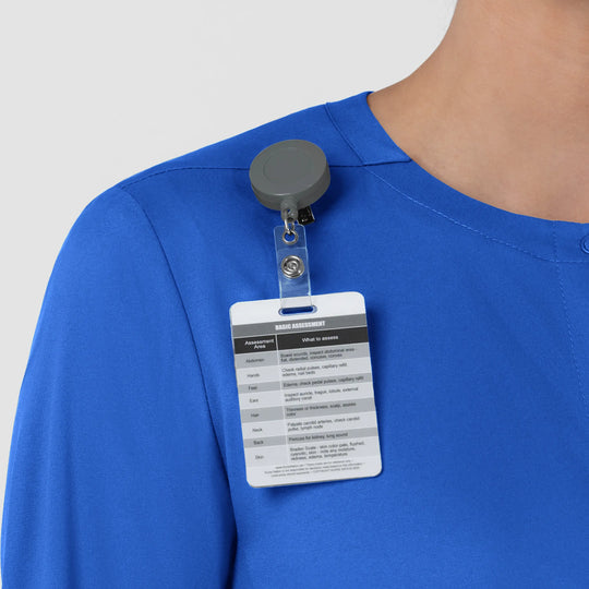 Wink Scrubs Women's Women’s Warm-Up Scrub Jacket Royal Blue | scrub-supply.com