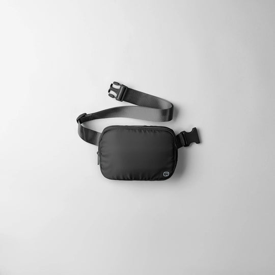 Wink Scrubs Unisex Chatelaine Belt Bag Black | scrub-supply.com
