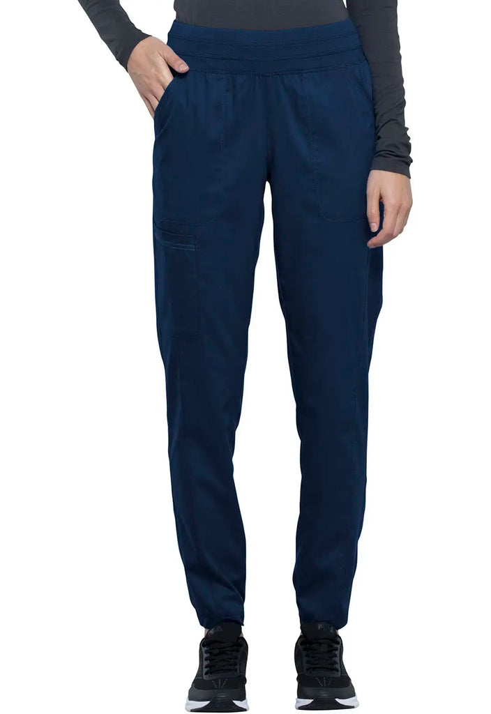 Cherokee Scrubs Women's Natural Rise Jogger Navy | scrub-supply.com