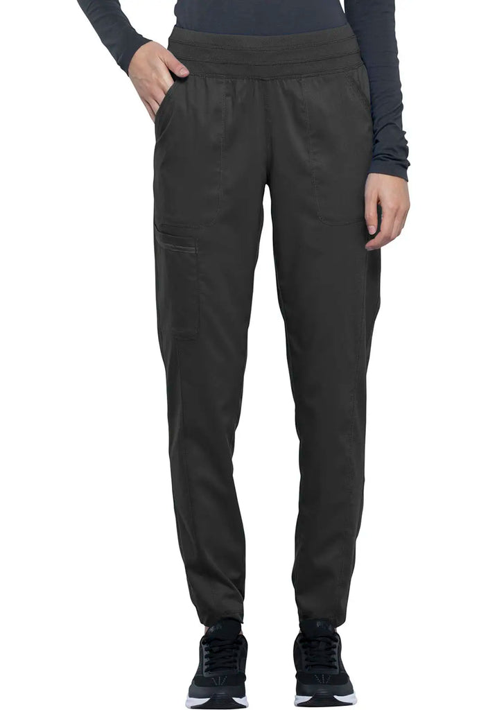 Cherokee Scrubs Women's Natural Rise Jogger Pewter | scrub-supply.com