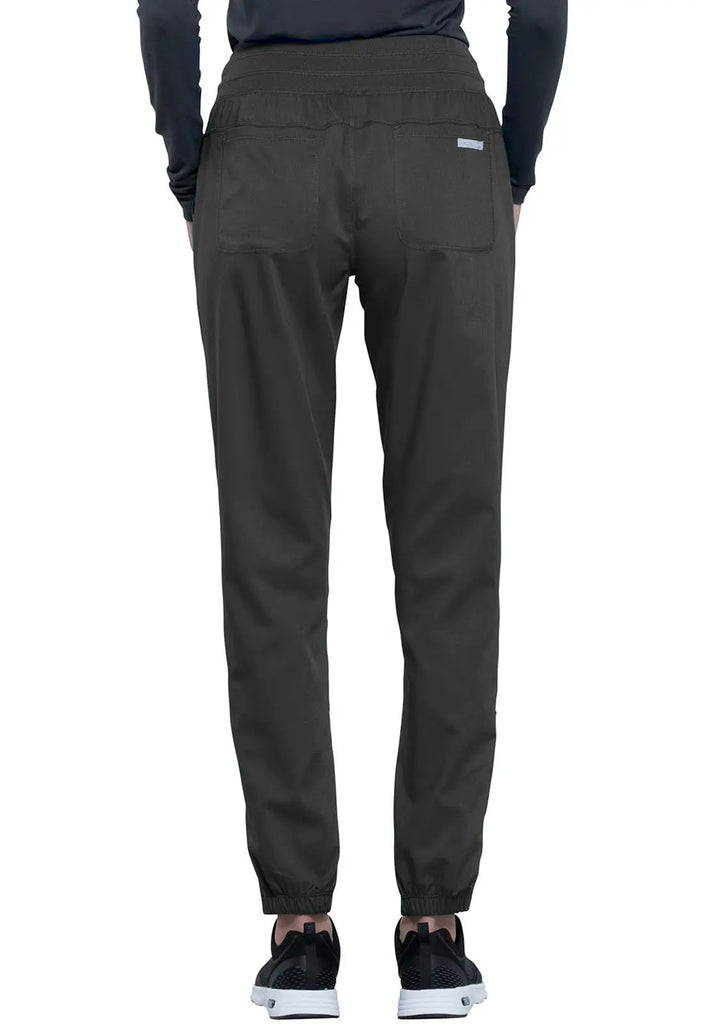 Cherokee Scrubs Women's Natural Rise Jogger Pewter | scrub-supply.com