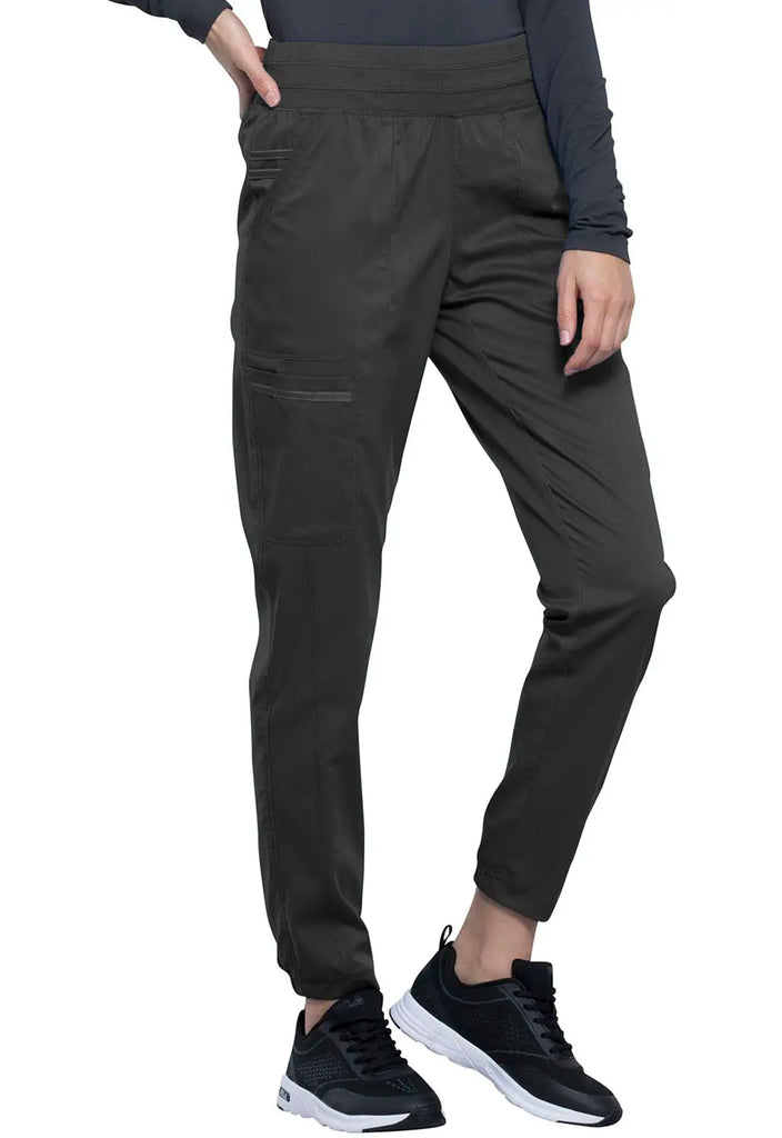 Cherokee Scrubs Women's Natural Rise Jogger Pewter | scrub-supply.com