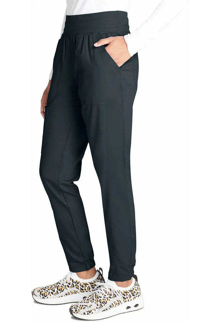 Cherokee Scrubs Women's Natural Rise Jogger Pewter | scrub-supply.com