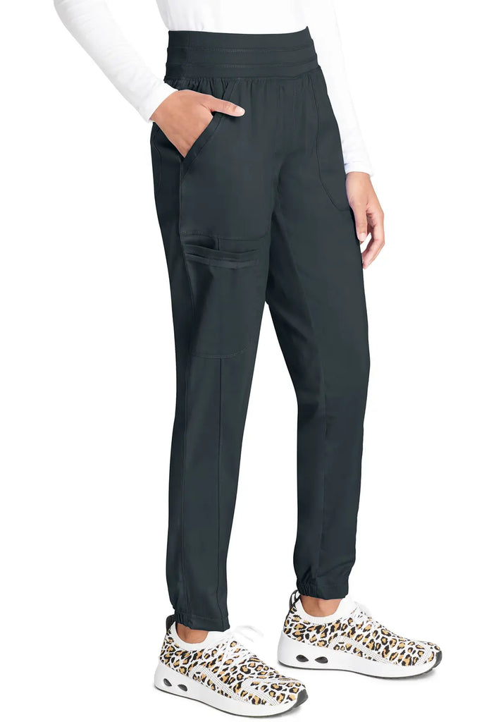 Cherokee Scrubs Women's Natural Rise Jogger Pewter | scrub-supply.com