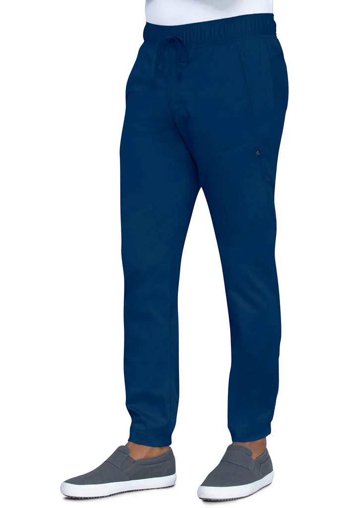 Cherokee Scrubs Men's Natural Rise Jogger Navy | scrub-supply.com