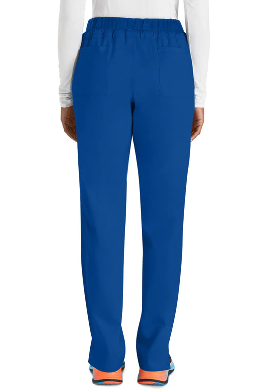 Cherokee Scrubs Women's Mid Rise Tapered Leg Drawstring Pant Galaxy Blue | scrub-supply.com