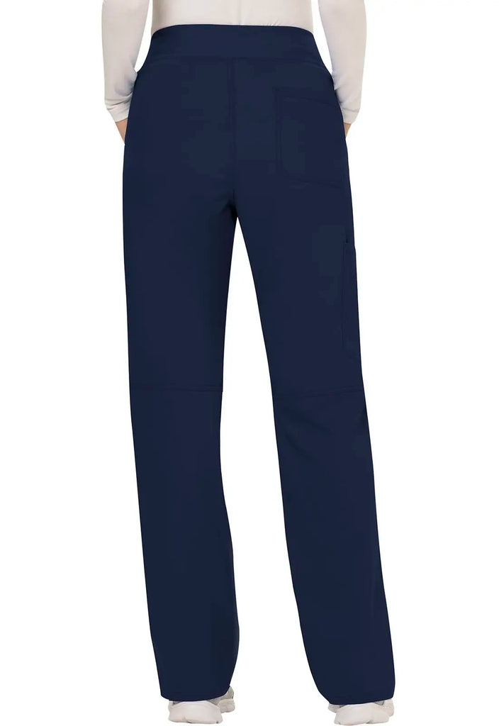 Cherokee Scrubs Women's Mid Rise Straight Leg Pull-on Pant Navy | scrub-supply.com