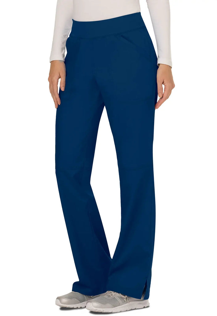 Cherokee Scrubs Women's Mid Rise Straight Leg Pull-on Pant Navy | scrub-supply.com