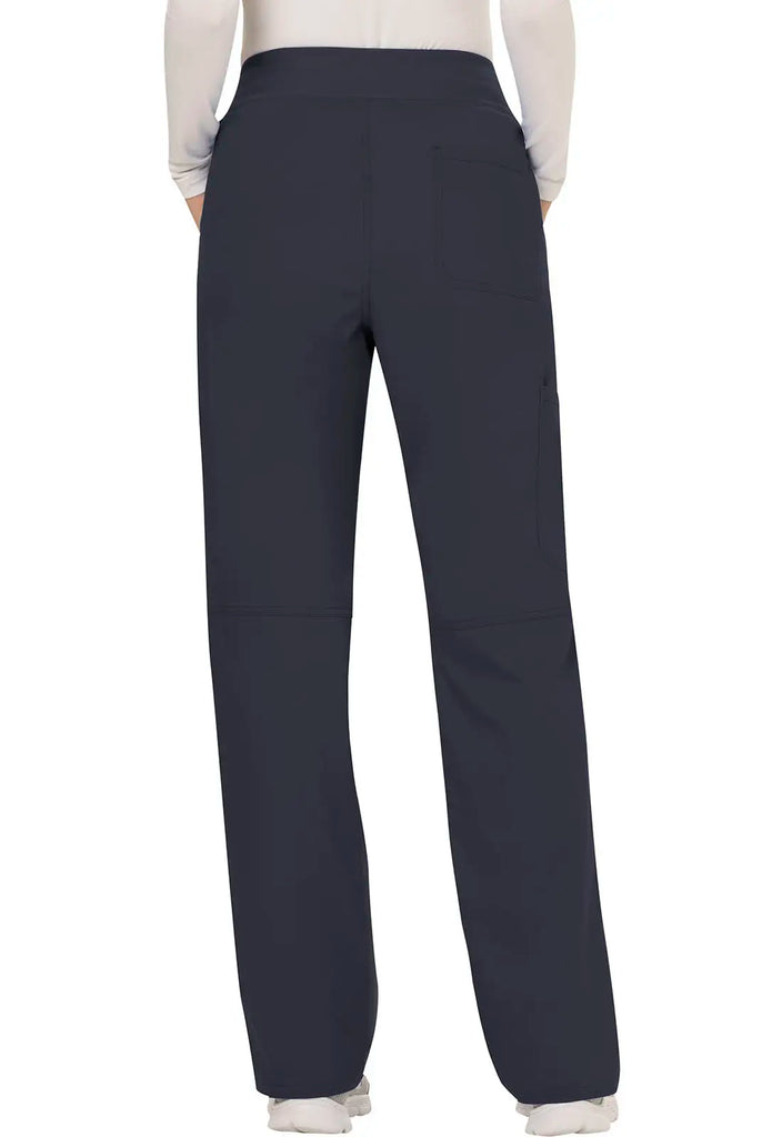 Cherokee Scrubs Mid Rise Straight Leg Pull-on Pant Pewter | scrub-supply.com