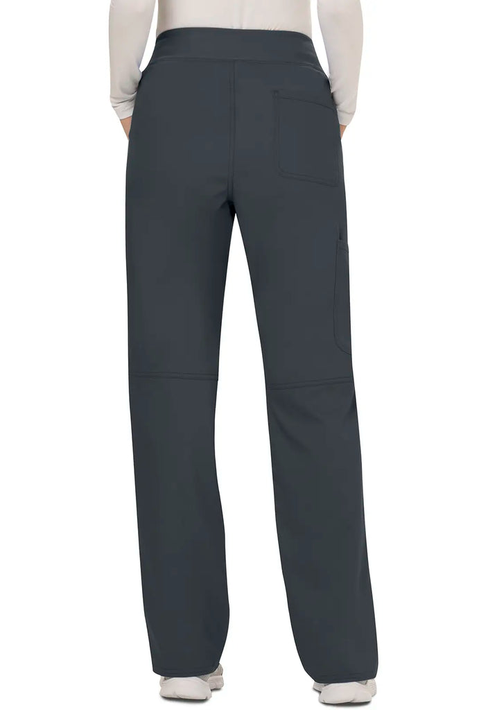 Cherokee Scrubs Women's Mid Rise Straight Leg Pull-on Pant Pewter | scrub-supply.com