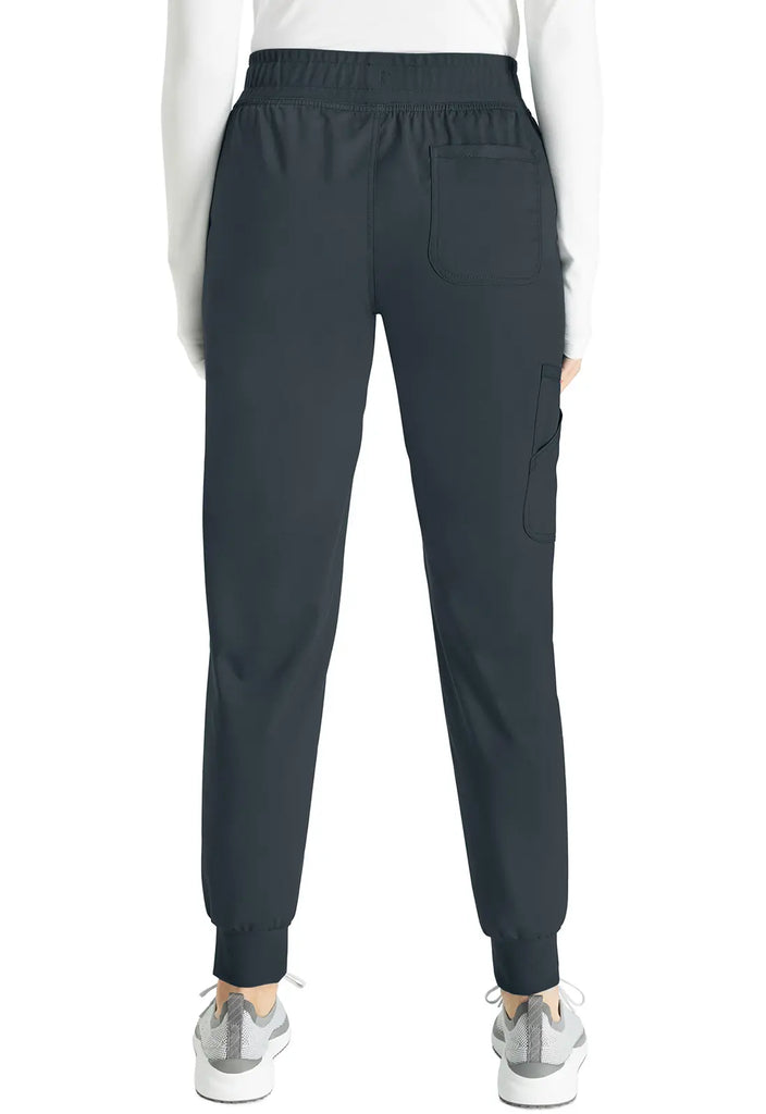 Cherokee Scrubs Women's Mid Rise Jogger Pewter | scrub-supply.com