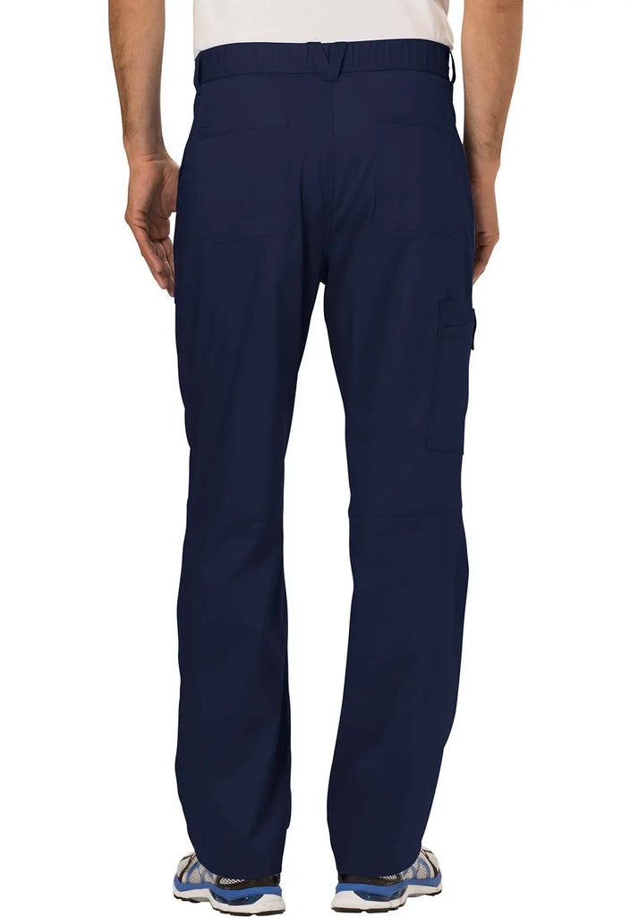 Cherokee Scrubs Men's Mid Rise Tapered Leg Pant Navy | scrub-supply.com