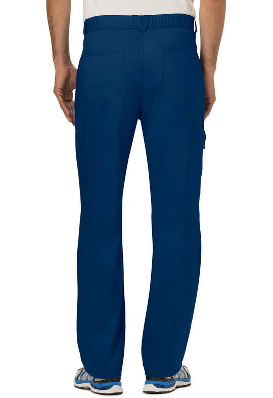 Cherokee Scrubs Men's Mid Rise Tapered Leg Pant Navy | scrub-supply.com