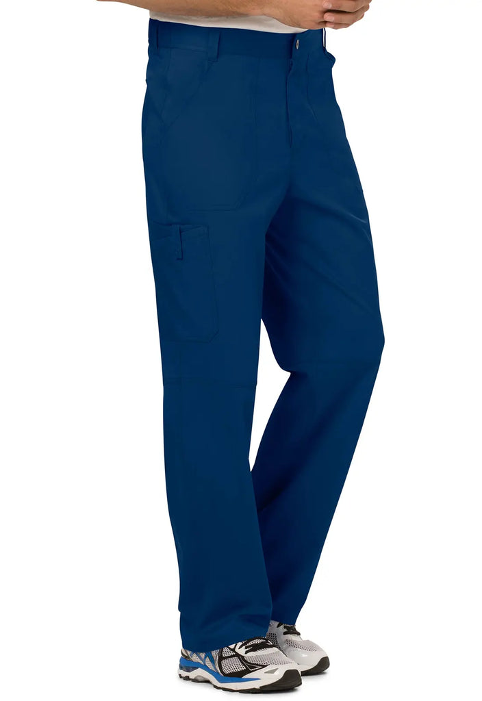 Cherokee Scrubs Men's Mid Rise Tapered Leg Pant Navy | scrub-supply.com