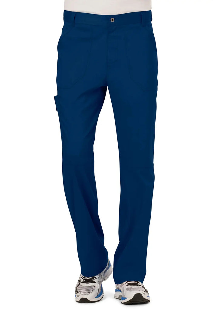 Cherokee Scrubs Men's Mid Rise Tapered Leg Pant Navy | scrub-supply.com