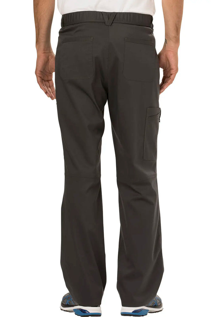 Cherokee Scrubs Men's Mid Rise Tapered Leg Pant Pewter | scrub-supply.com