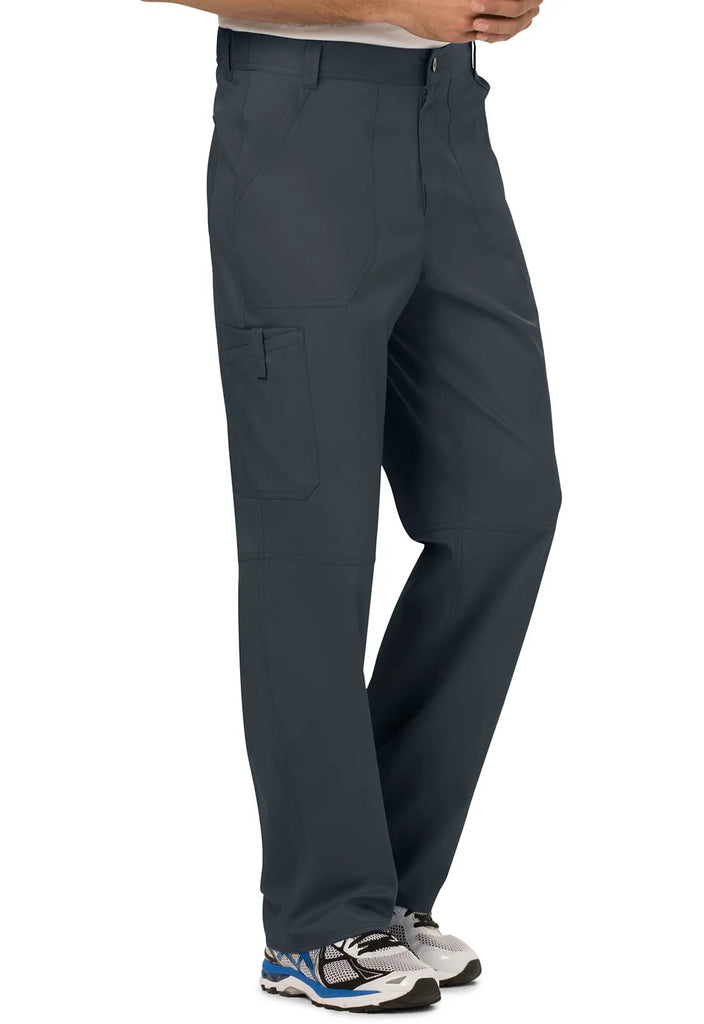 Cherokee Scrubs Men's Mid Rise Tapered Leg Pant Pewter | scrub-supply.com