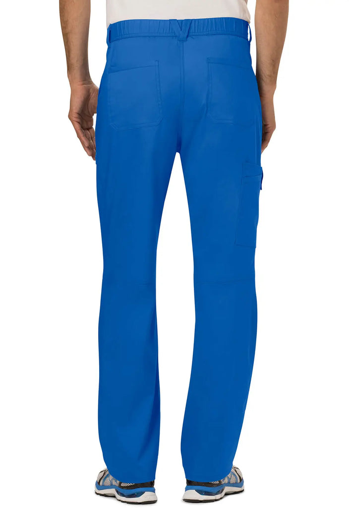 Cherokee Scrubs Men's Mid Rise Tapered Leg Pant Royal Blue | scrub-supply.com