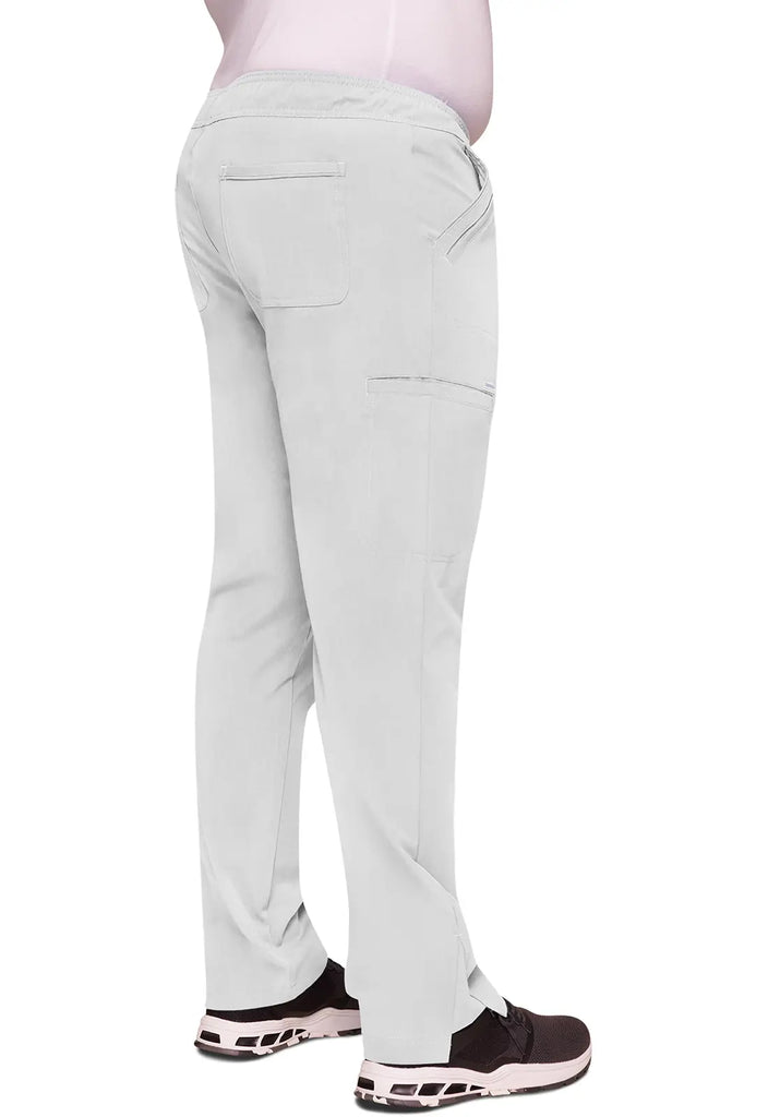 Cherokee Scrubs Men's Mid Rise Tapered Leg Pant White | scrub-supply.com