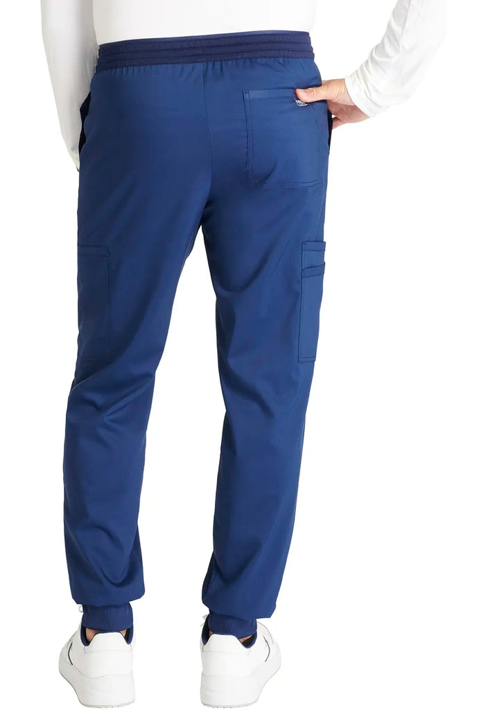 Cherokee Scrubs Men's Jogger Navy | scrub-supply.com