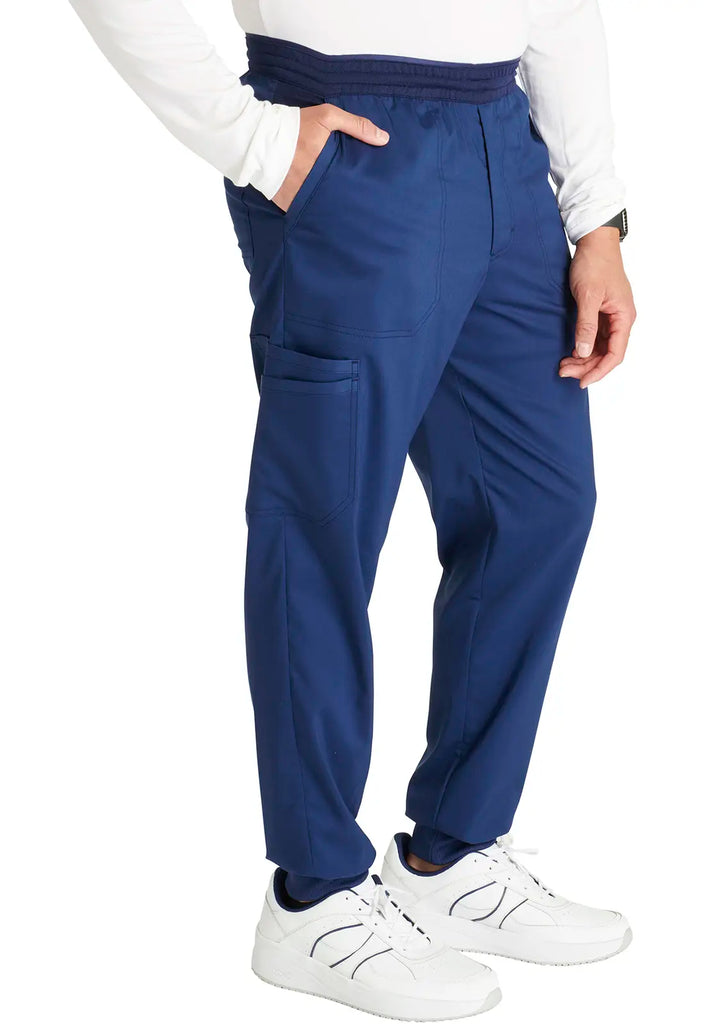 Cherokee Scrubs Men's Jogger Navy | scrub-supply.com