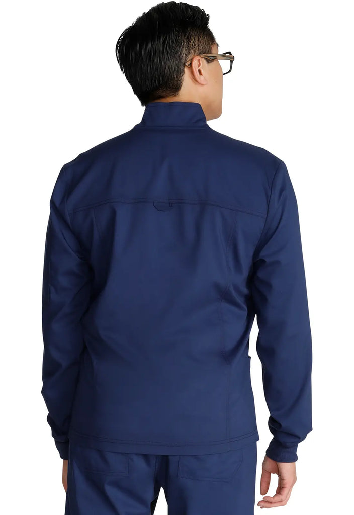 Cherokee Scrubs Men's Mens Jacket Navy | scrub-supply.com