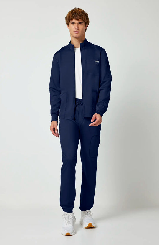 Cherokee Scrubs Men's Revolution Jacket Navy | scrub-supply.com