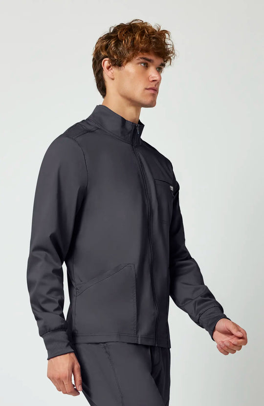 Cherokee Scrubs Men's Revolution Jacket Pewter | scrub-supply.com