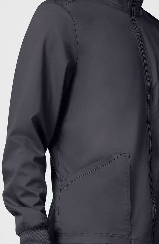 Cherokee Scrubs Men's Revolution Jacket Pewter | scrub-supply.com